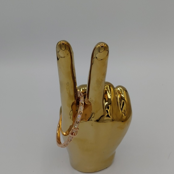 Rose Gold Bride Buckle Bracelet NEW Crystal - Picture 4 of 6